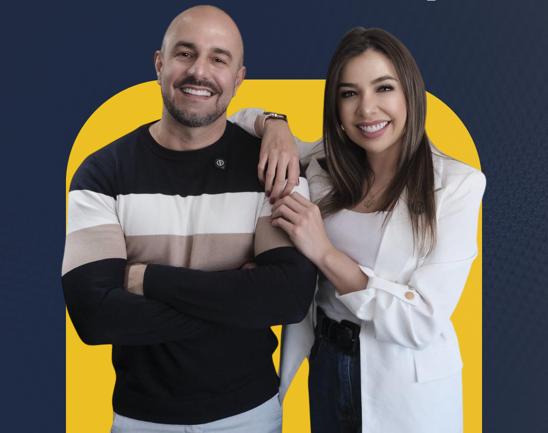 Juliano Prando e Isabella Petri, equipe da Prando Financeira
